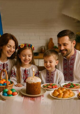 Украинские традиции Пасхи 2026